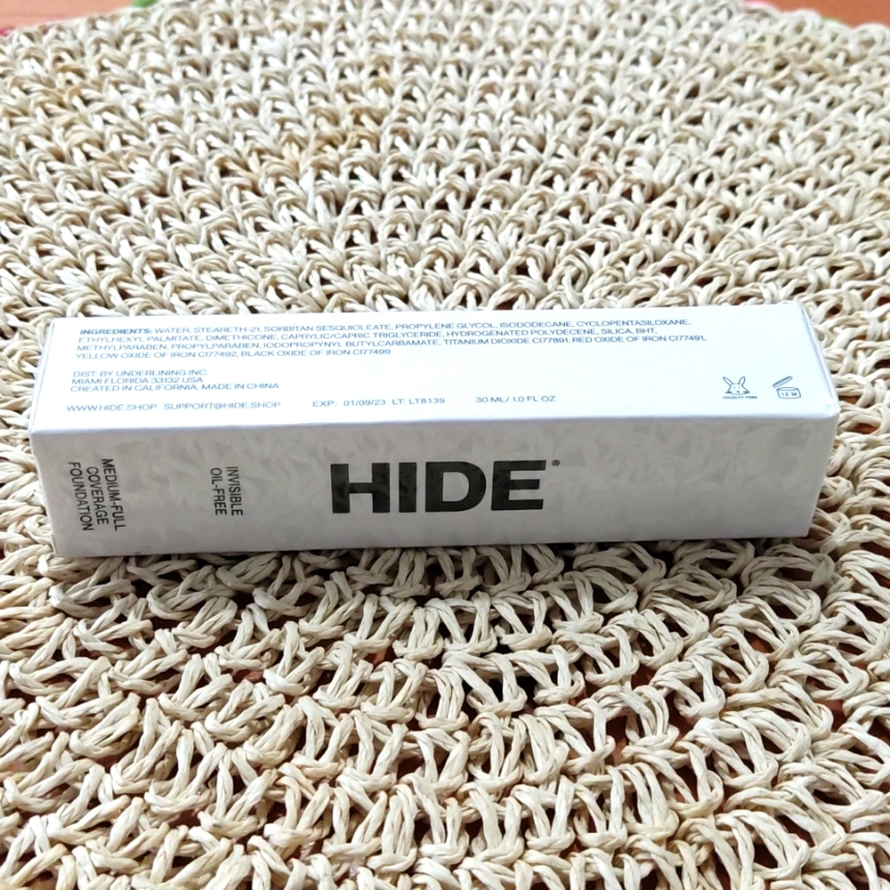 HIDE Invisible oil-free